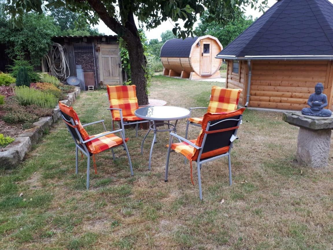 Ferienwohnung Gaensebluemchen Wartenburg Extérieur photo